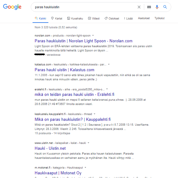 Google-haku esimerkki | Digiportaat-valmennus