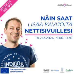 Maksuton digi-info – Näin saat lisää kävijöitä nettisivuillesi