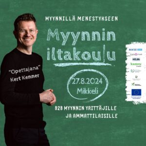 Myynnillä menestykseen – Myynnin iltakoulu B2B-myyjille